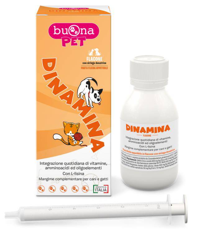 DINAMINA FLACONE 60G BUONAPET - Lovesano 