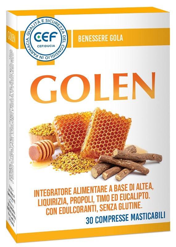 Cef Golen Ad 30cpr Mastic - Lovesano 