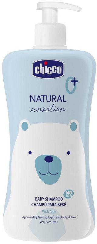CHICCO NATURAL SENS. Shampoo 500ml - Lovesano 