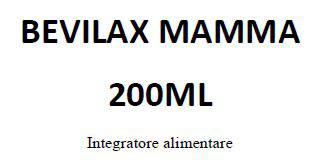 BEVILAX MAMMA 200ML - Lovesano 