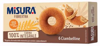 MISURA Ciambelline Integrali Fibrextra 230g 6pz - Lovesano 