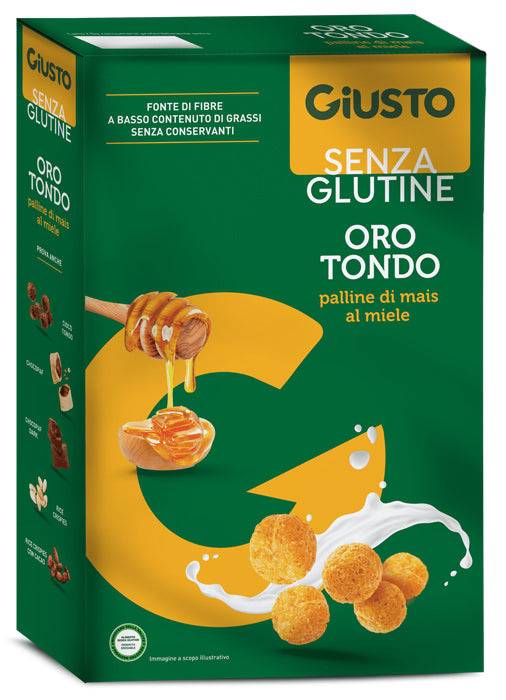 GIUSTO S/G ORO TONDO MIELE250G - Lovesano 
