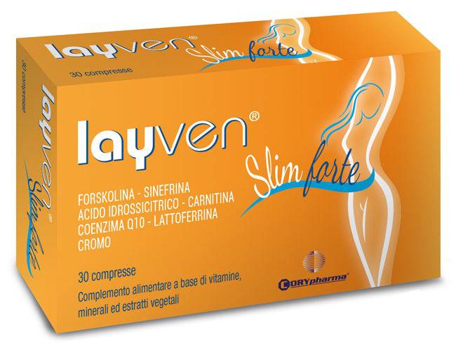 LAYVEN SLIM FORTE 30CPR - Lovesano 