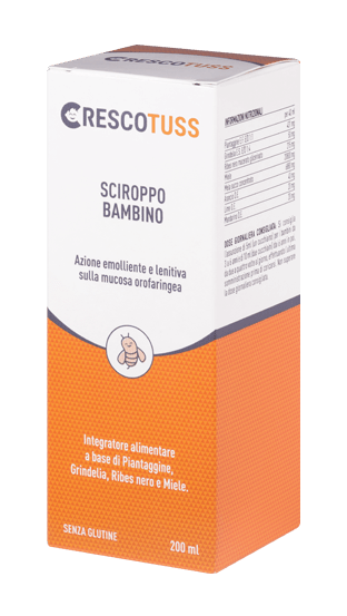 CRESCOTUSS SCIROPPO 200ML - Lovesano 