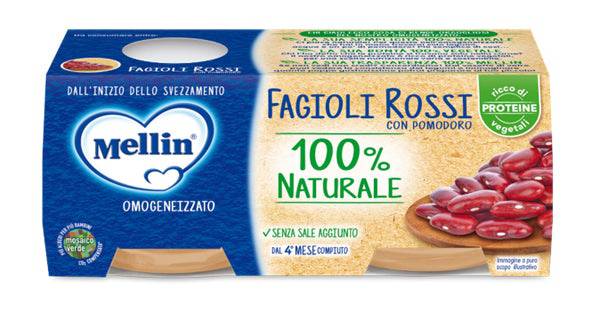 MELLIN OMOG FAGIOLI RO 2X80G - Lovesano 