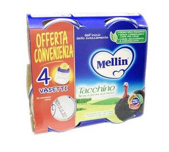 MELLIN OMOG TACCHINO 4X80G - Lovesano 