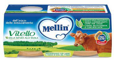 MELLIN OMOG VITELLO 2X80G - Lovesano 