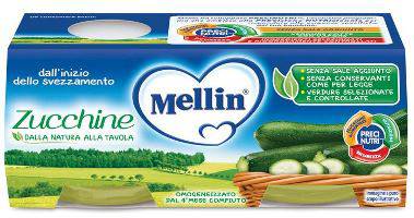 MELLIN OMOG ZUCCHINE 2X80G - Lovesano 