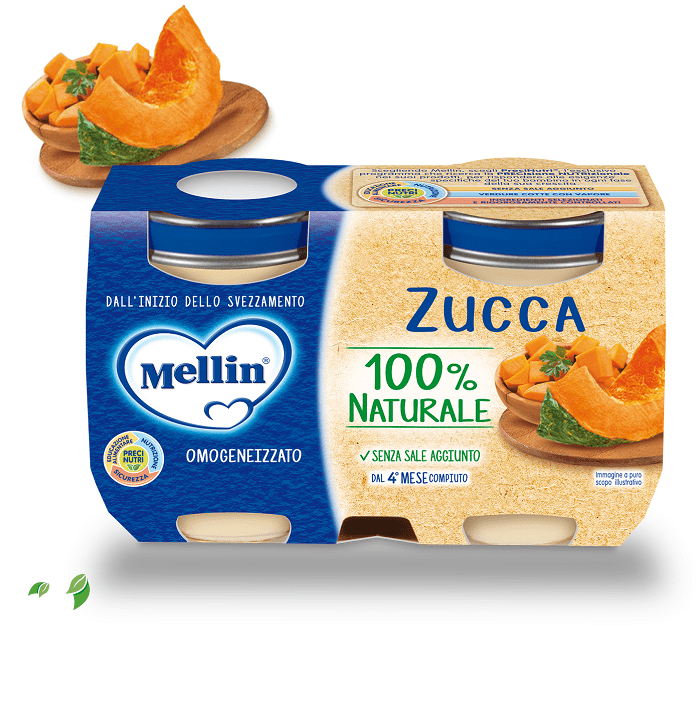 OMOGENEIZZATO ZUCCA 2X125G - Lovesano 