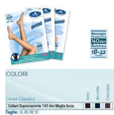 SAUBER 140 Collant Supercoprente M/R 2 Blu - Lovesano 