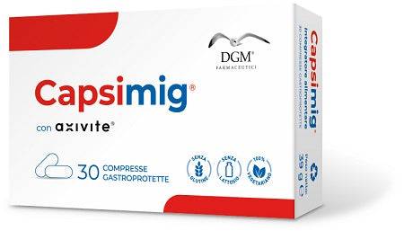 CAPSIMIG 30CPR GASTROPROTETTE - Lovesano 