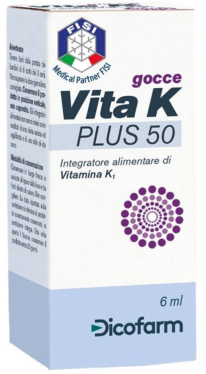 VITA K PLUS 50 GOCCE 6ML - Lovesano 