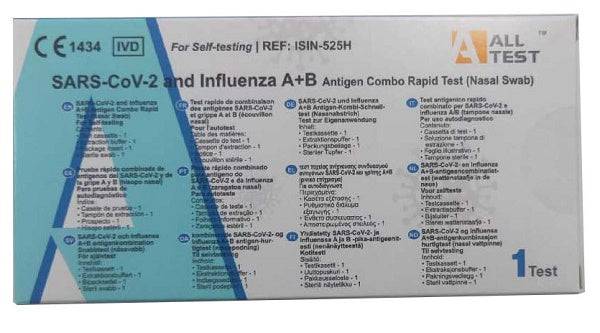 TEST ANTIGENICO INFL/COV AUTO 1P - Lovesano 