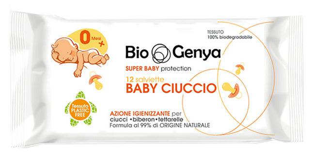 BIOGENYA Salviette Baby Ciuccio 12pz - Lovesano 