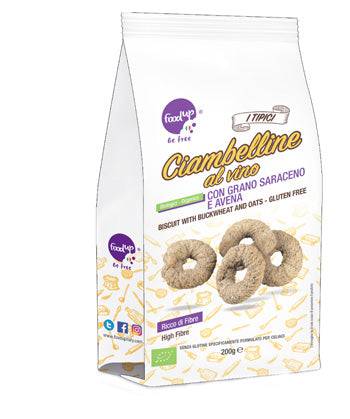 FOODUP Ciambelline al vino e grano saraceno200g - Lovesano 