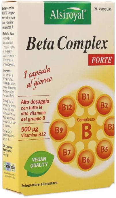 BETA COMPLEX FORTE 30CPS - Lovesano 