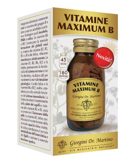 VITAMINE MAXIMUM B 180PAST - Lovesano 