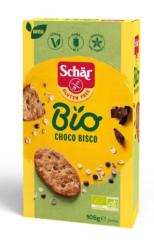 SCHAR BIO CHOCO BISCO 105G - Lovesano 