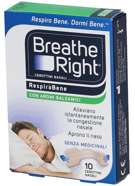 BREATH RIGHT BALSAMICI 10PZ - Lovesano 