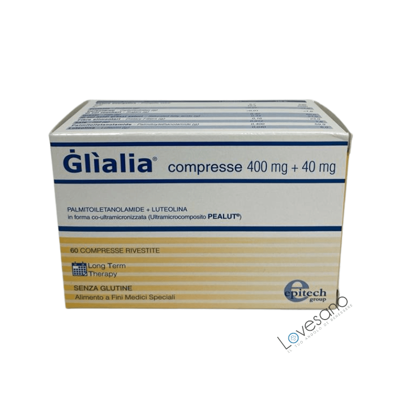 Glialia® compresse 400 mg + 40 mg - 60 compresse rivestite - Lovesano 