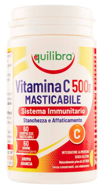 VITAMINA C 500 60CPR EQUILIBRA - Lovesano 