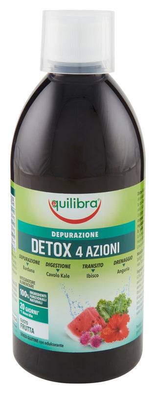 EQUILIBRA DETOX 4 AZIONI 500ML - Lovesano 