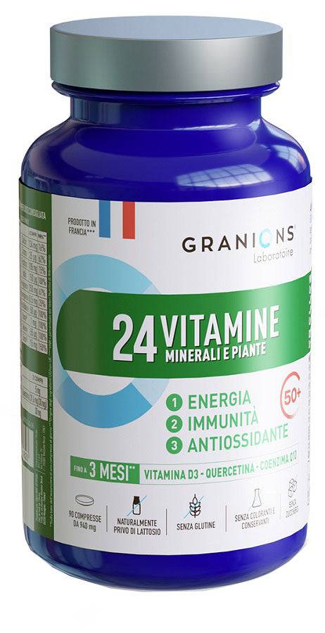 GRANIONS 24Vit & Min.Piant.90Cpr - Lovesano 