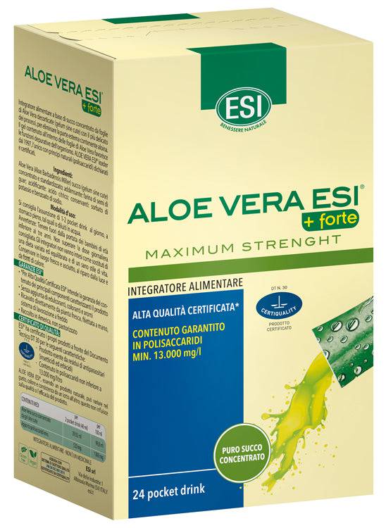 ALOE VERA ESI Succo + Forte 24 Pocket - Lovesano 