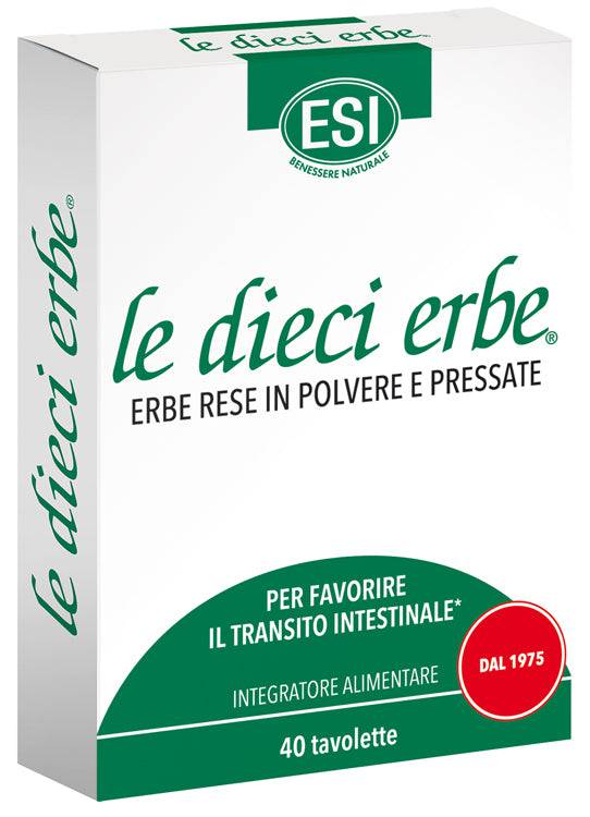 ESI LE DIECI ERBE 40TAV - Lovesano 