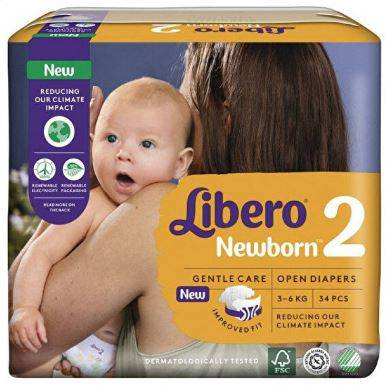 LIBERO New Born 2  3-6Kg 36pz - Lovesano 