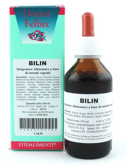 BILIN FITOALIM GTT 100ML - Lovesano 