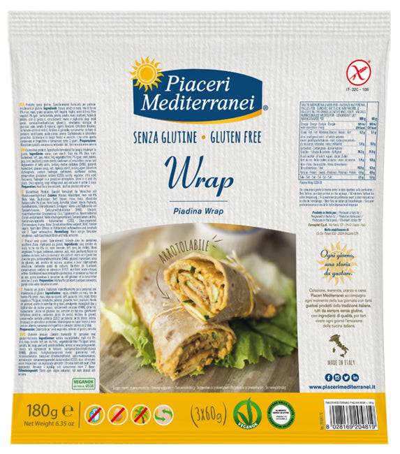 PIACERI MEDIT PIADINA WRAP180G - Lovesano 