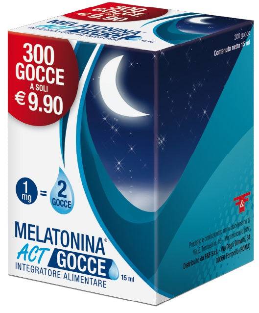 MELATONINA ACT GOCCE 15ML - Lovesano 