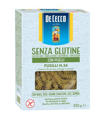 DE CECCO Fusilli n.34 con Piselli 250g - Lovesano 