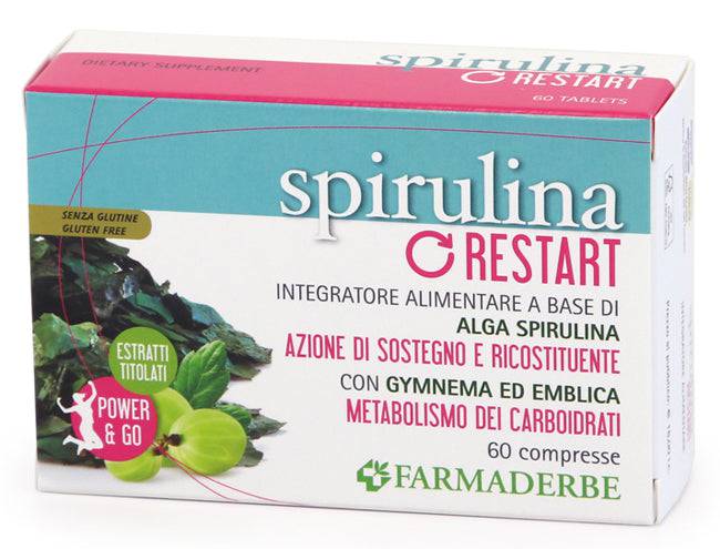 SPIRULINA RESTART 60CPR - Lovesano 
