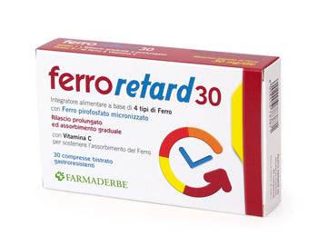 FERRO RETARD 30CPR - Lovesano 