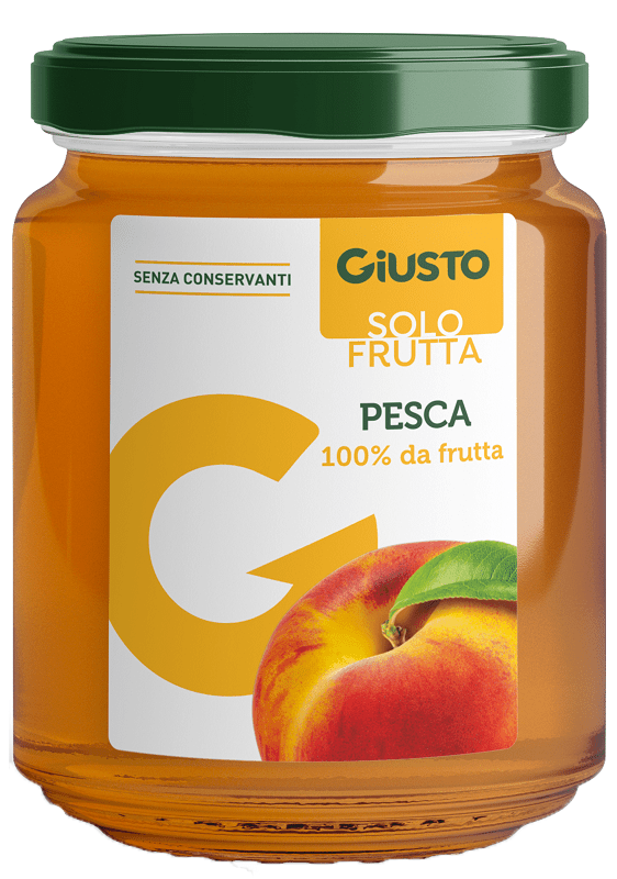 GIUSTO Solo Frutta Pesca 284g - Lovesano 