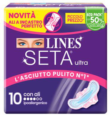 LINES SETA ULTRA ALI DWCT 10PZ - Lovesano 