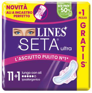 LINES SETA ULTRA LU ALI 11+1PZ - Lovesano 