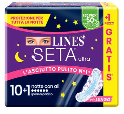 LINES SETA ULTRA NOTTE CP 10+1 - Lovesano 