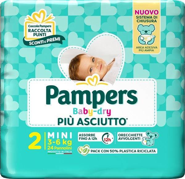 Pampers Bd Downcount Mini 24pz - Lovesano 