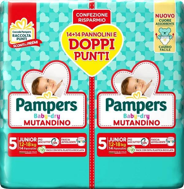PAMPERS BD MUT DUO DWCT J 28PZ - Lovesano 