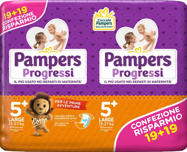 PAMPERS PROGRESSI LARG 38P 0245< - Lovesano 