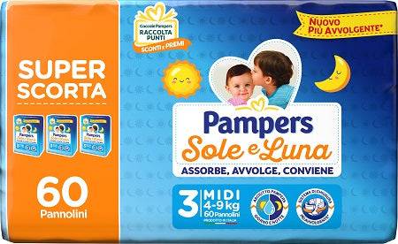 PAMPERS SL TRIO MI 60PZ - Lovesano 