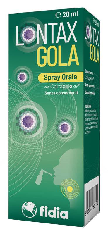 LONTAX GOLA SPRAY ORALE 20ML - Lovesano 