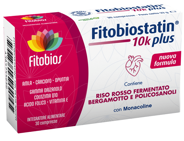 FITOBIOSTATIN 10K PLUS 30CPR - Lovesano 