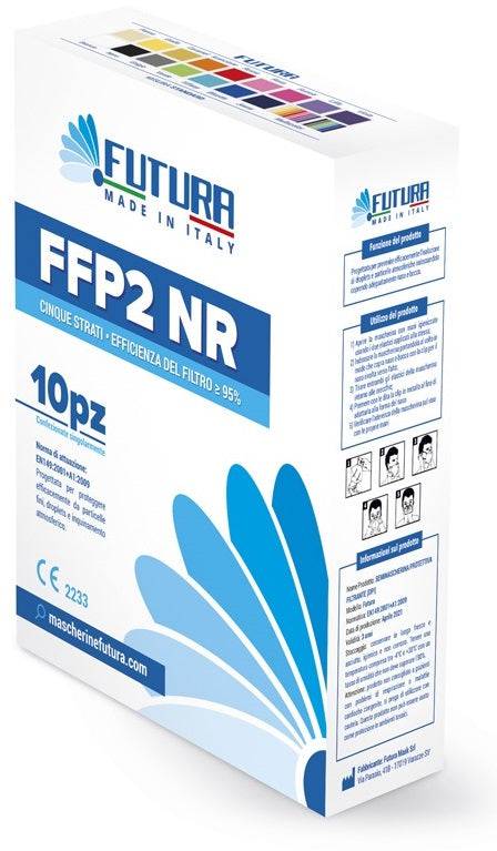 FUTURA Mascherina FP2NR Bluette S 10pz - Lovesano 