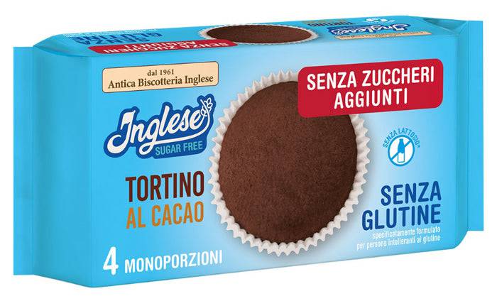 INGLESE Tortino Cacao S/Z 4x40g - Lovesano 