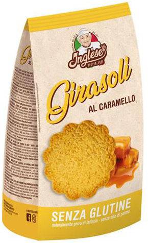 INGLESE Biscotti Girasoli al Caramello 300g - Lovesano 