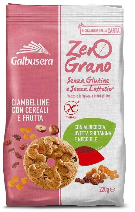 ZEROGRANO FROLLINI CEREALI FRU - Lovesano 